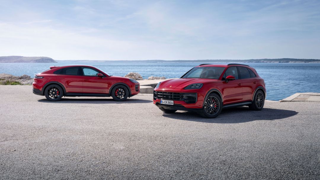 The 2025 Cayenne GTS models: Enhanced power, equipment and dynamics, same V8 character