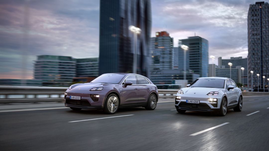 Macan setzt neue Maßstäbe: erstes vollelektrisches SUV von Porsche
