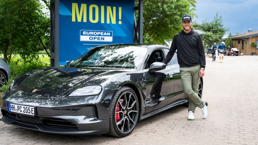 Top golfer Jesper Svensson at the European Open: “I’ve always been crazy about Porsche”