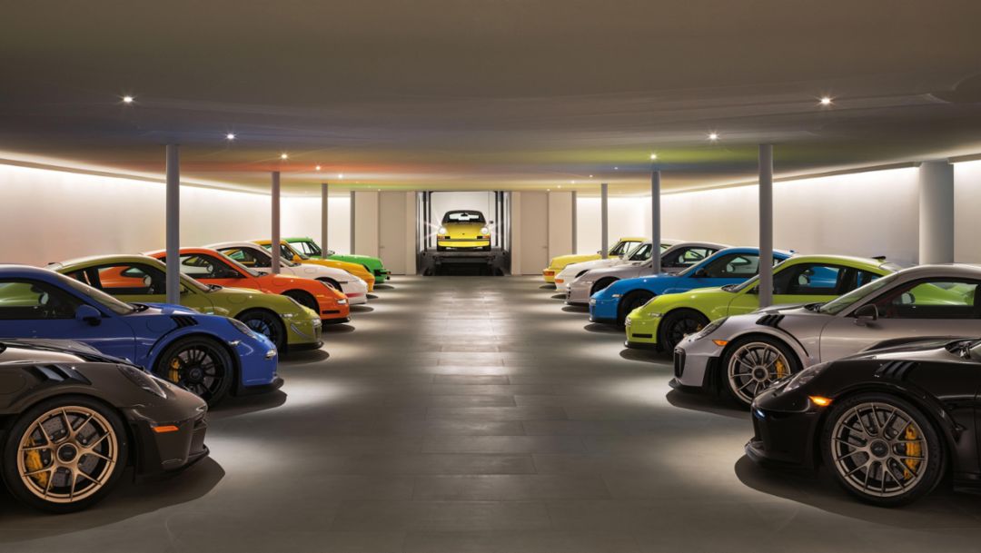Verborgene Schätze: Porsche-Sammlung von Architekt Steven Harris