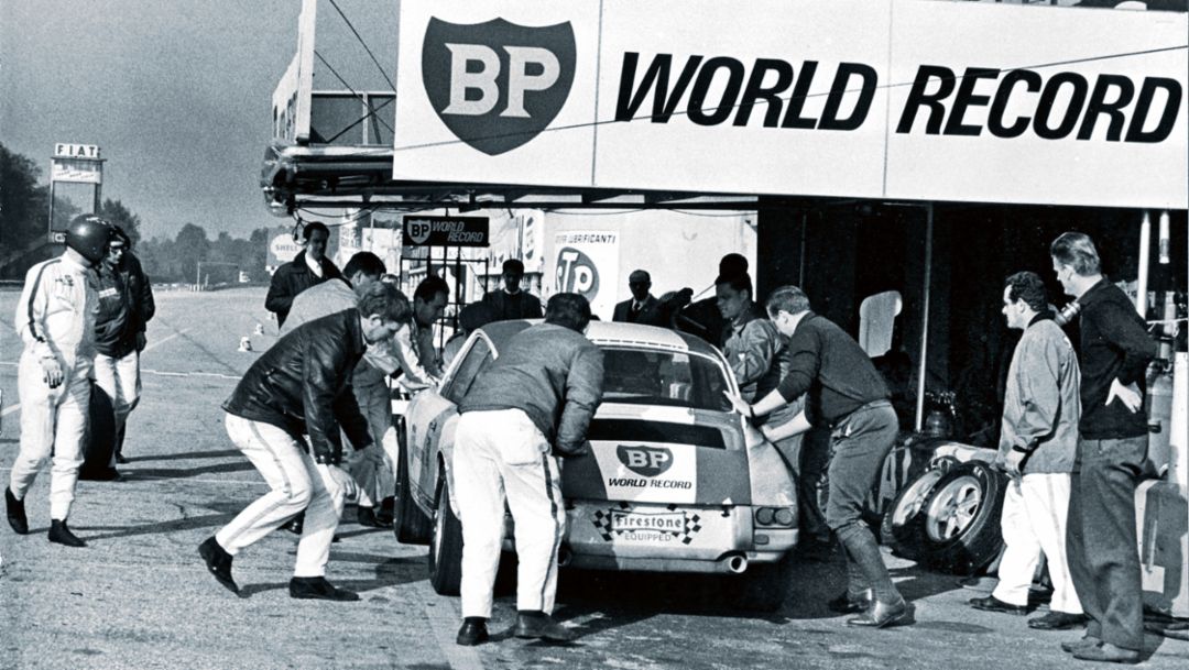 Pit stop, Autodromo Nazionale di Monza, 1967, Porsche AG
