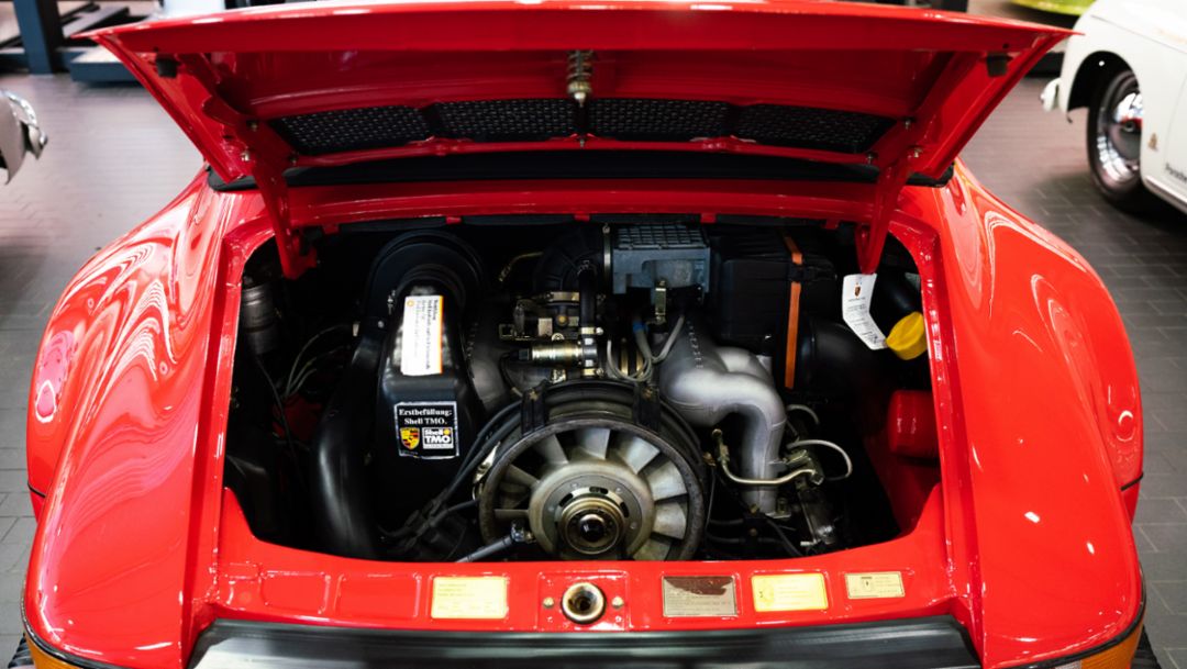 911 Carrera 3.2 Speedster (1989), Reise nach Goodwood, 2018, Porsche AG