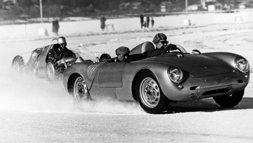 Ice Race, Zell am See, 1959, Porsche AG