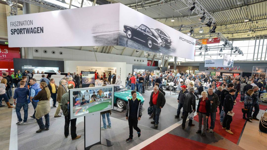 Retro Classics: Ein Besuch am Porsche-Stand