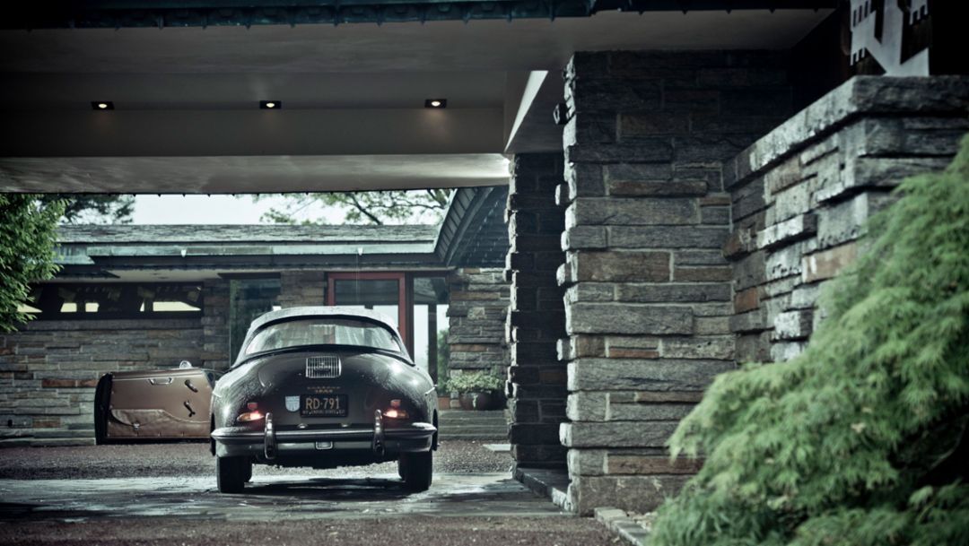 Porsche 356, house of Maximilian E. Hoffman, Rye, 2018, Porsche AG