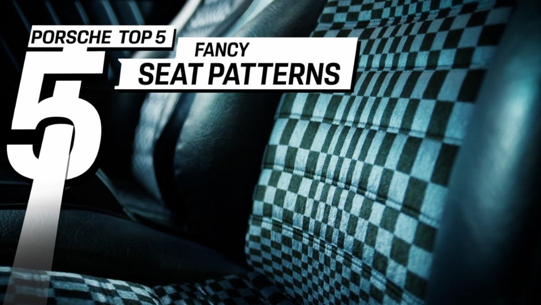 Porsche Top 5 – The most famous Porsche seat designs