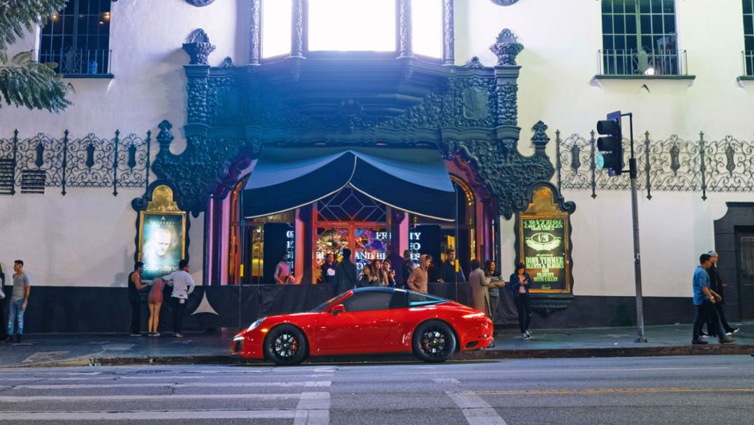 911 Targa 4 GTS, Avalon, Los Angeles, 2018, Porsche AG