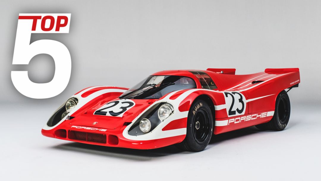 Porsche Top 5 - Most iconic motorsport models with Derek Bell