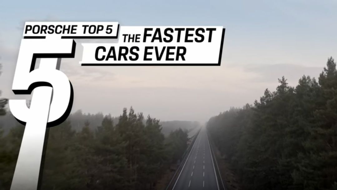 Porsche Top 5: Velocidad superlativa