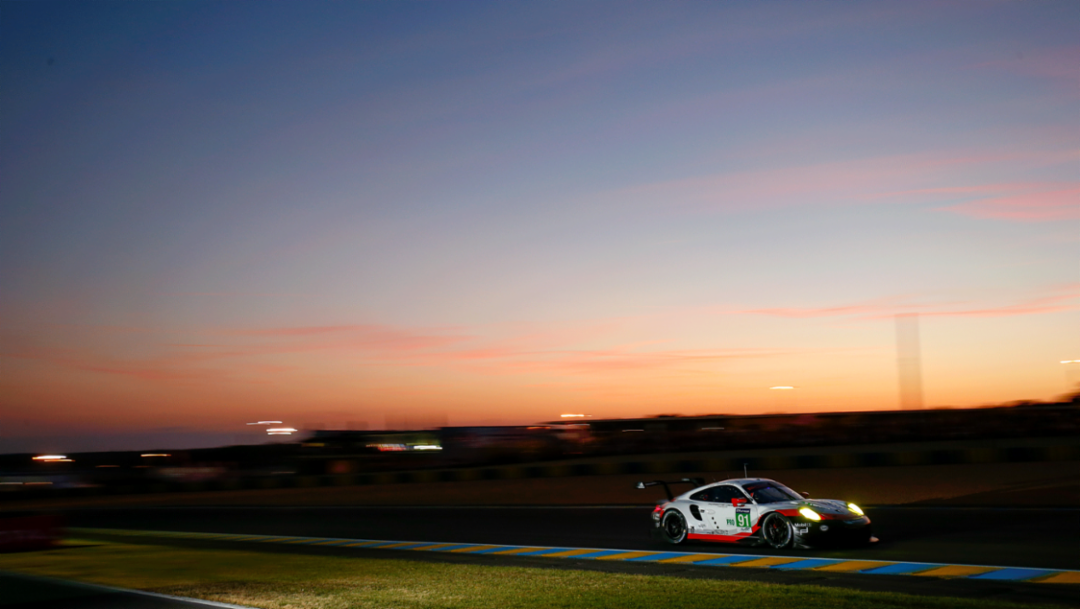 911 RSR, FIA WEC, 24-Stunden-Rennen, Le Mans, 2017, Porsche AG