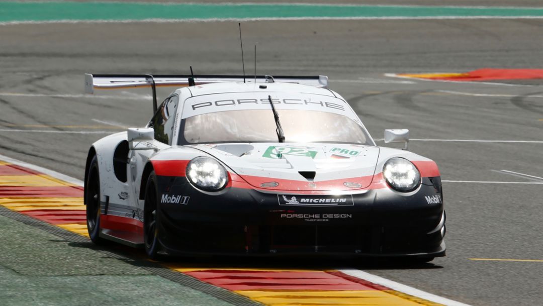 911 RSR, free practice, Spa-Francorchamps, FIA WEC, 2018, Porsche AG