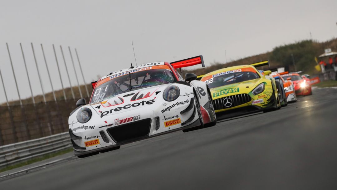 911 GT3 R, Precote Herberth Motorsport, ADAC GT Masters, race 10, Zandvoort, 2018, Porsche AG