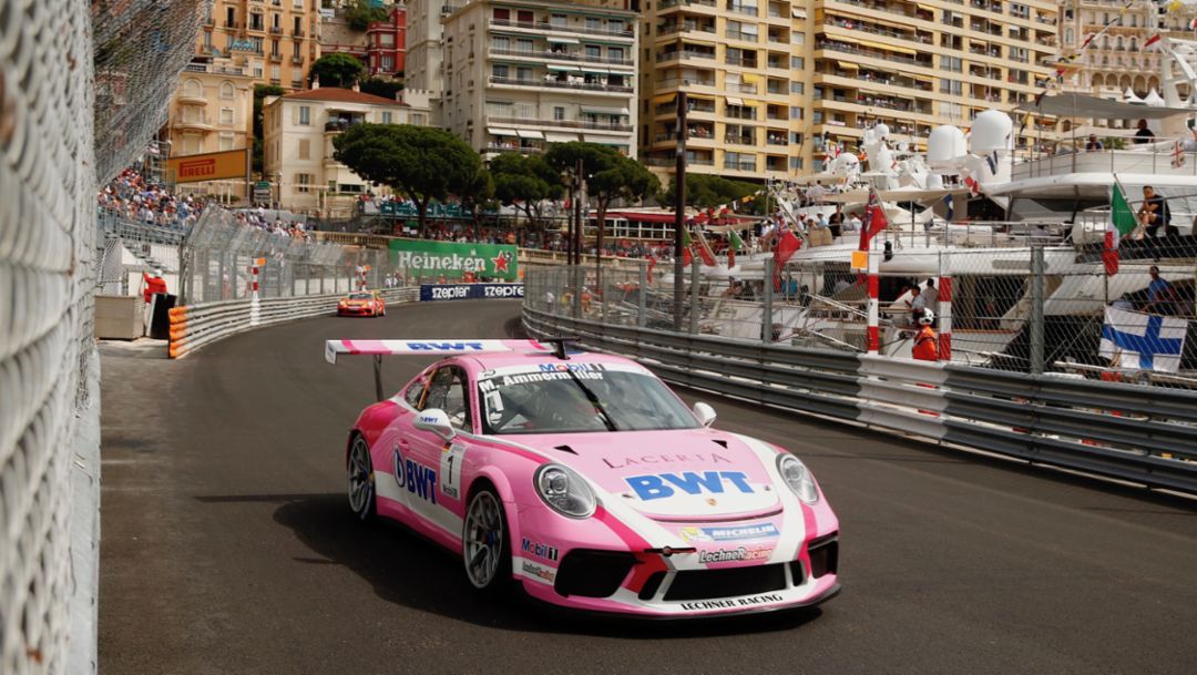 911 GT3 Cup, Porsche Mobil 1 Supercup, Monte Carlo, race, 2018, Porsche AG