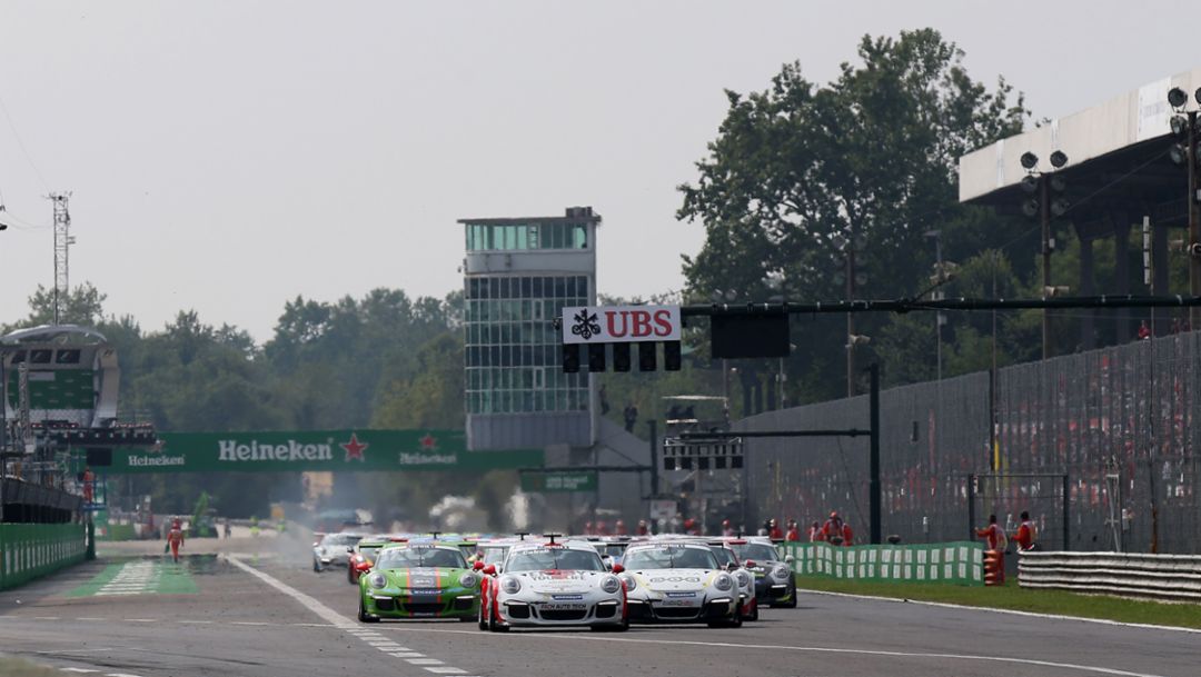 911 GT3 Cup, Porsche Mobil 1 Supercup, Monza, 2016, Porsche AG