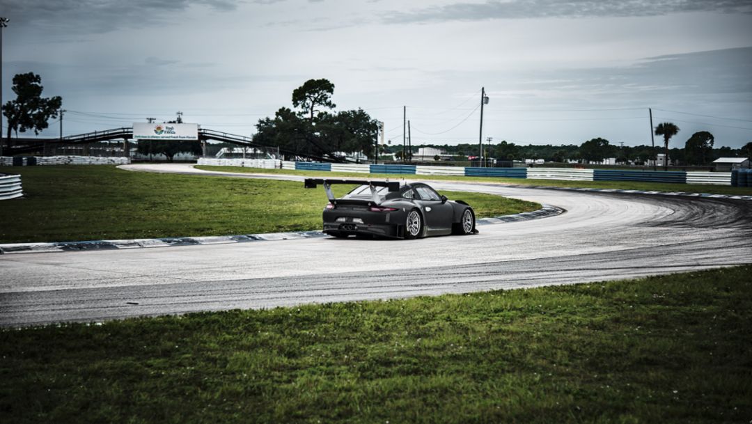 911 GT3 R, 30-hour endurance test, Sebring, North America, 2015, Porsche AG