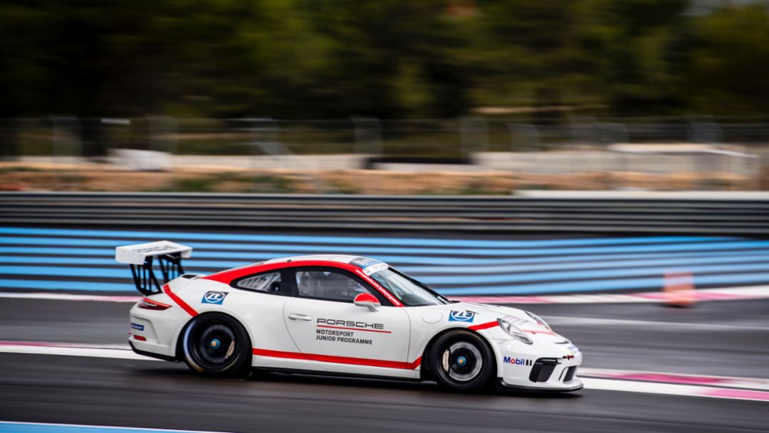 911 GT3 Cup, Porsche Junior Sichtung, Le Castellet, Frankreich, 2018, Porsche AG