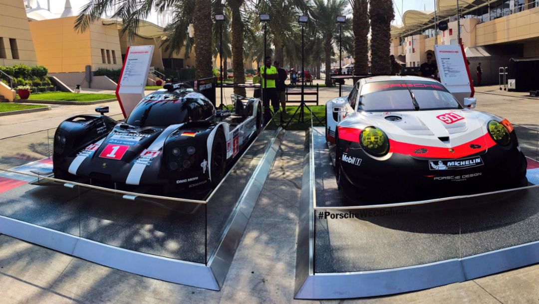 919 Hybrid, 911 RSR (2018), Bahrain, 2016, Porsche AG