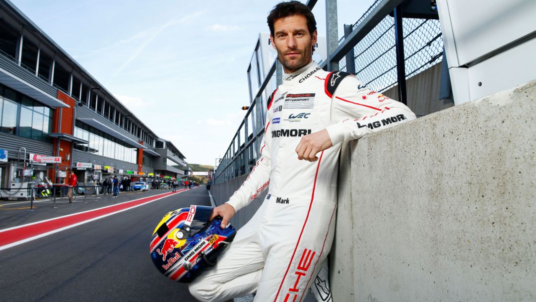 Mark Webber, Porsche works driver, 2016, Porsche AG