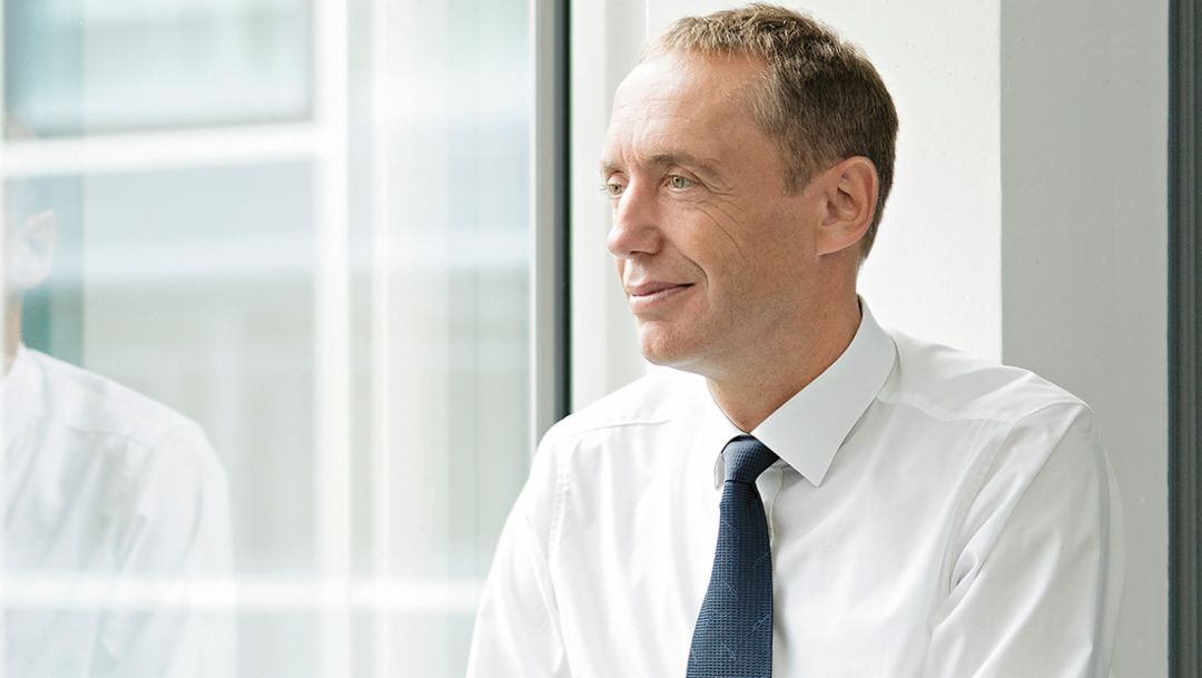 Dirk Lappe, Technischer Geschäftsführer von Porsche Engineering, 2015, Porsche AG