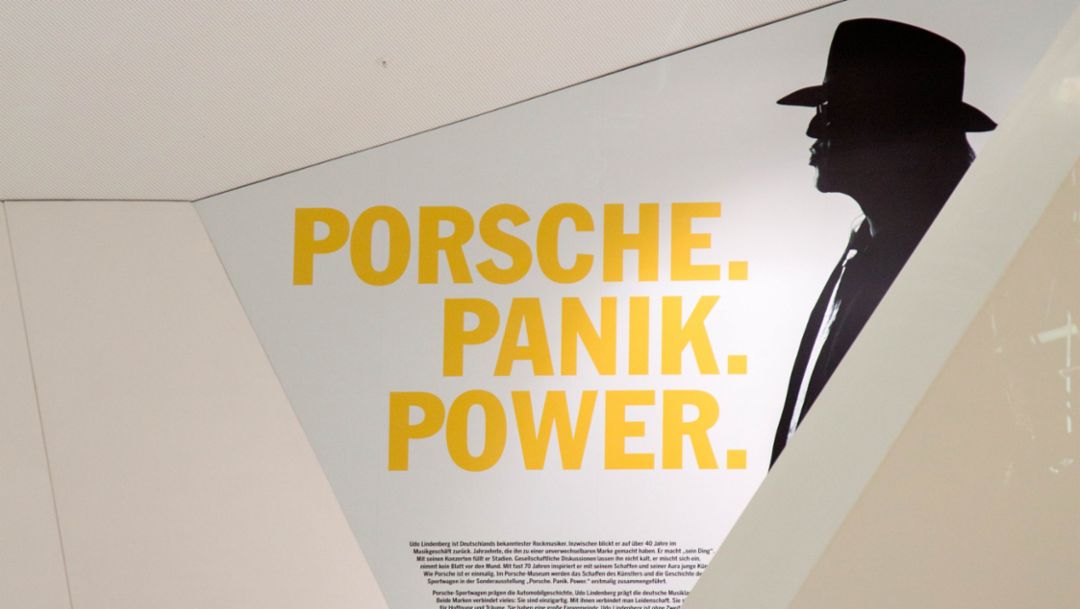 Udo Lindenberg, Porsche Brand Ambassador, Exhibition 