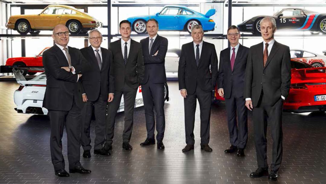 The Executive Board, 2015, Porsche AG