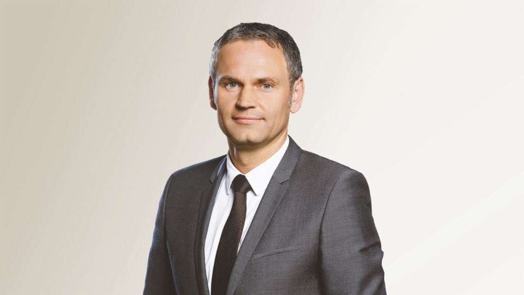 Oliver Blume, Vorstandsvorsitzender, 2015, Porsche AG