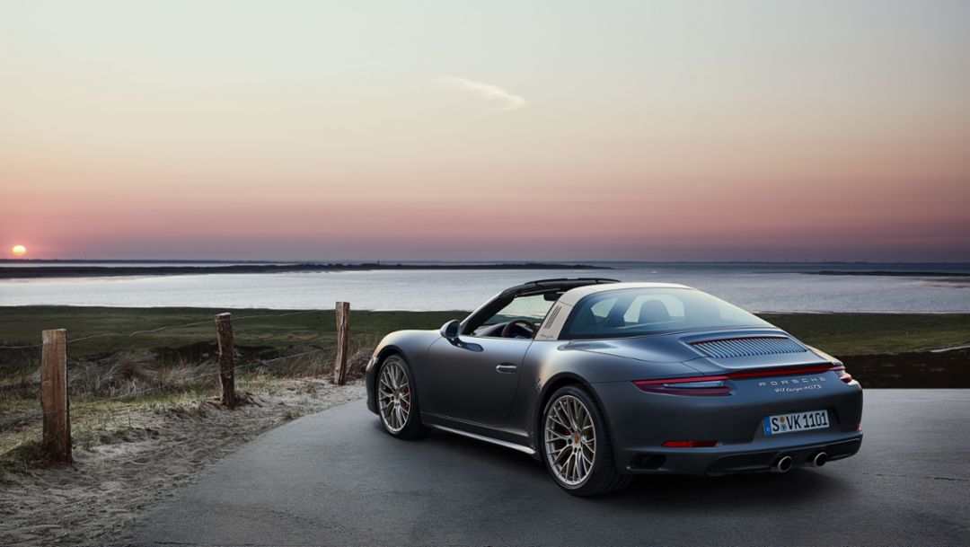911 Targa 4 GTS Exclusive Manufaktur Edition, Sylt, 2018, Porsche AG