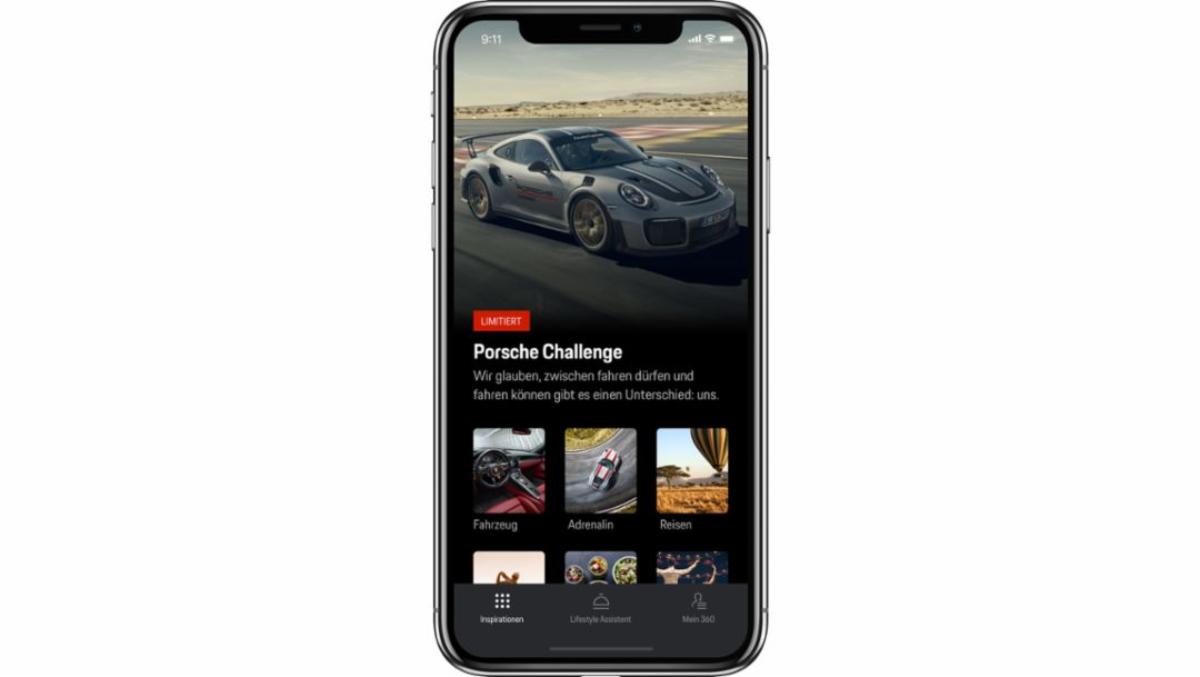 Porsche 360+ lifestyle assistant, 2018, Porsche AG