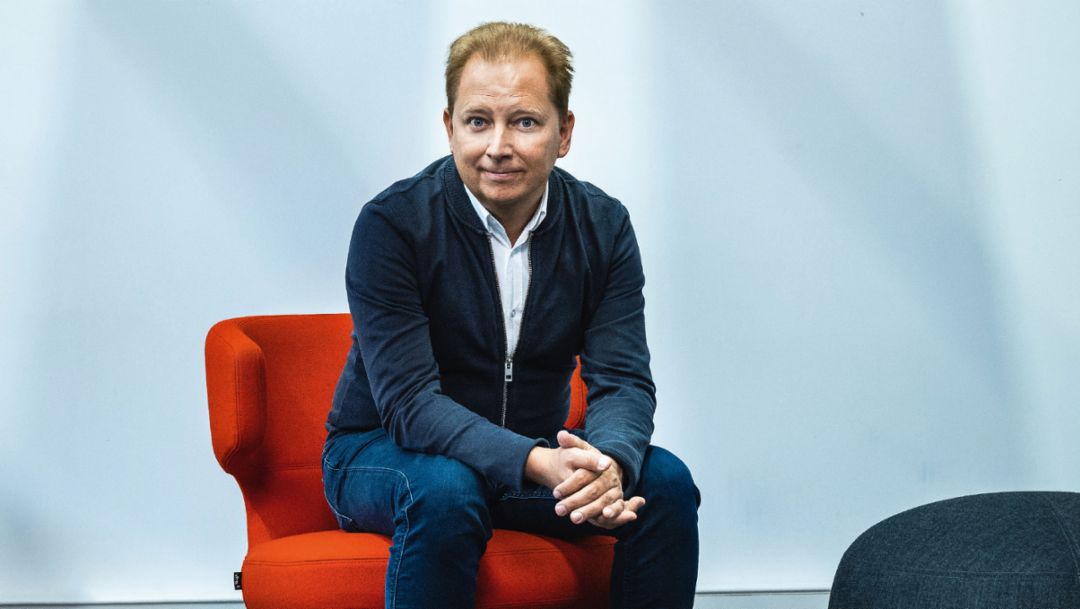 Thilo Koslowski, CEO of Porsche Digital GmbH, 2018, Porsche AG