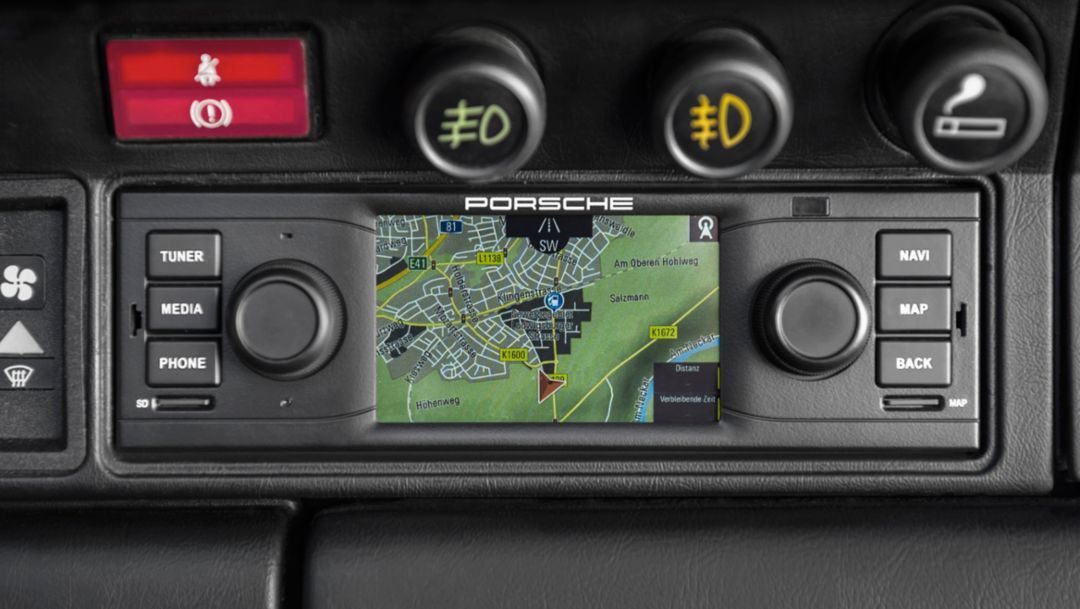 Navigation radio, Porsche Classic, 2015, Porsche AG