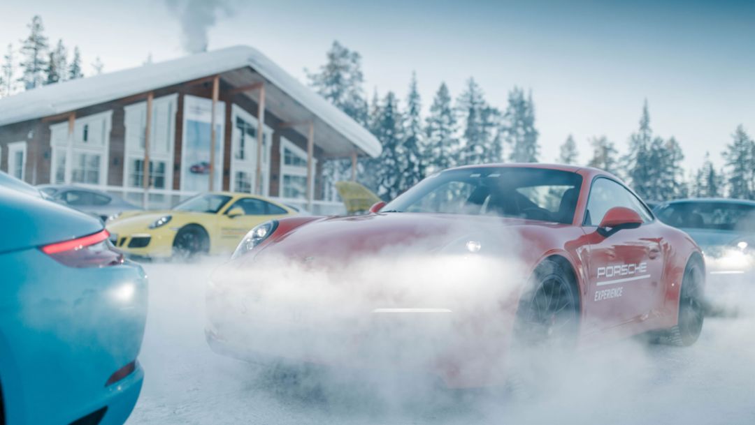 Porsche Ice Experience, Levi, Finnland, 2018, Porsche AG