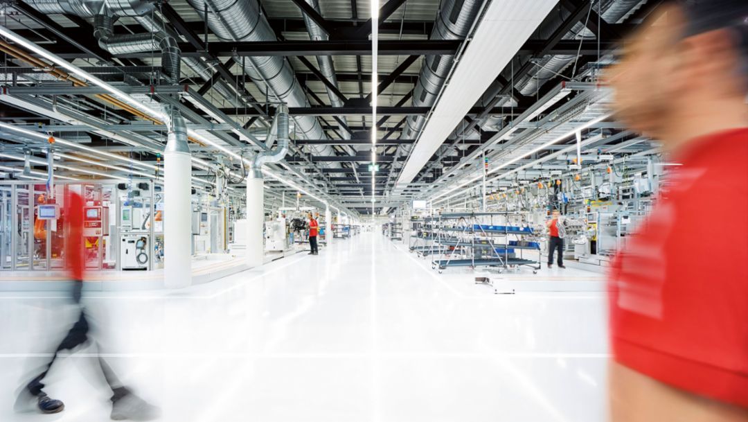 New engine plant, Zuffenhausen, 2016, Porsche AG