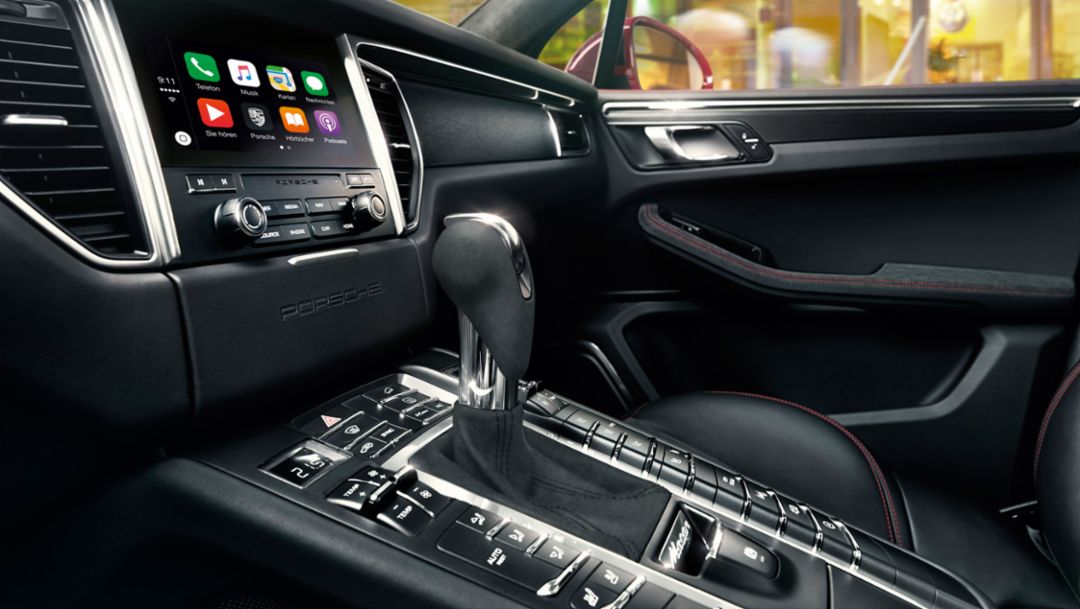 Apple CarPlay, Porsche Connect, Macan, 2016, Porsche AG
