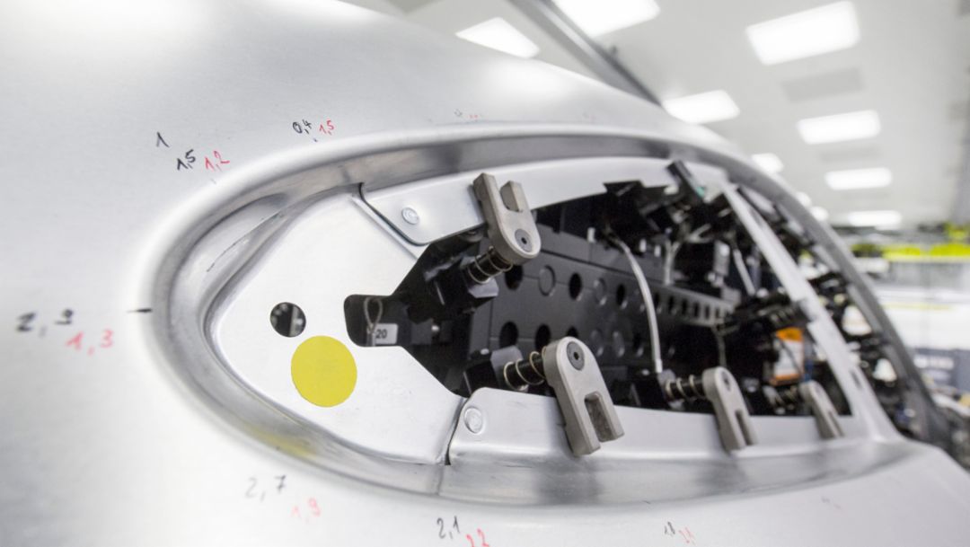 Coordinate measurement machine, car body construction, 2018, Porsche AG