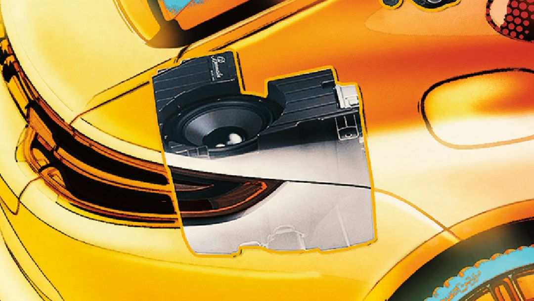Burmester High-End 3D Surround Sound System, Porsche Panamera, 2017, Porsche AG