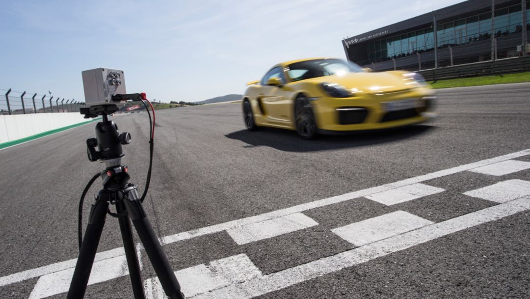 Cayman GT4, Porsche Track Precision App, 2015, Porsche AG