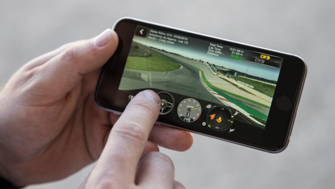 Porsche Track Precision app, 2015, Porsche AG