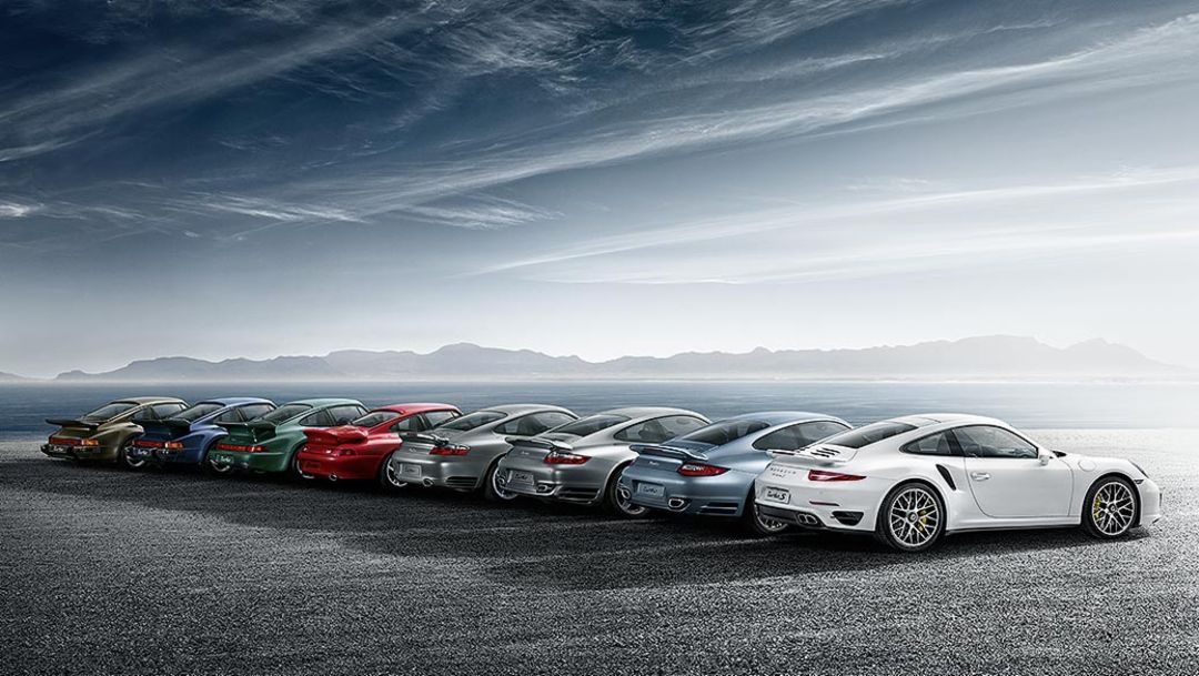Die Generationen des Turbo, 2014, Porsche AG