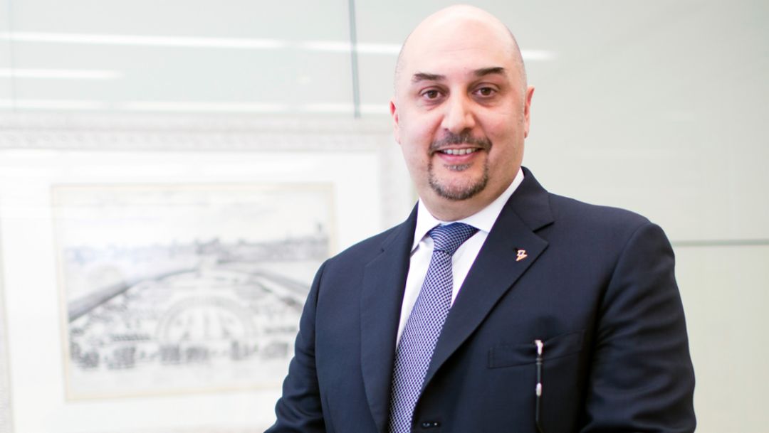 Enrico Aureli, CEO of the Aetna Group, 2016, Porsche Consulting GmbH