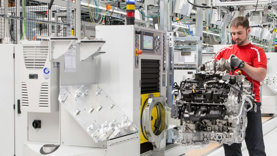 Motorenwerk für Achtzylinder-Aggregate, Zuffenhausen, Porsche AG