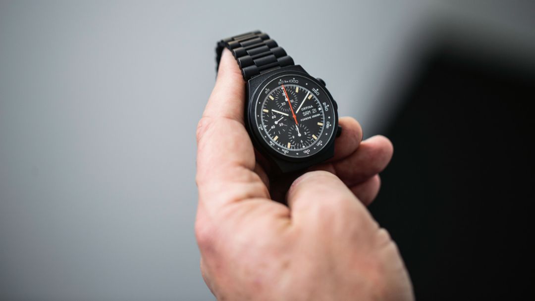 Porsche Design watch, 2017 Porsche AG