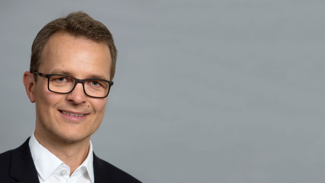 Kjell Gruner, Porsche Vice President Marketing, 2017, Porsche AG