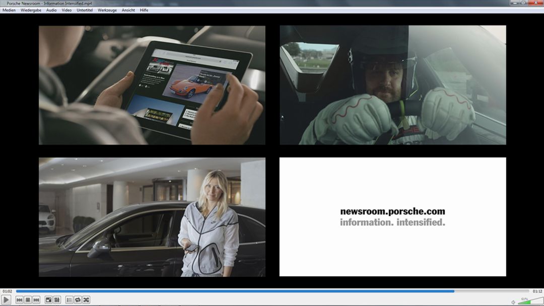 Video Porsche Newsroom