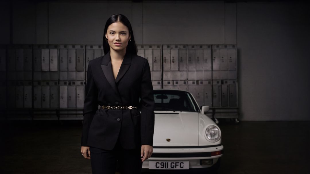 Tenistka Emma Raducanu je novou ambasadorkou značky Porsche