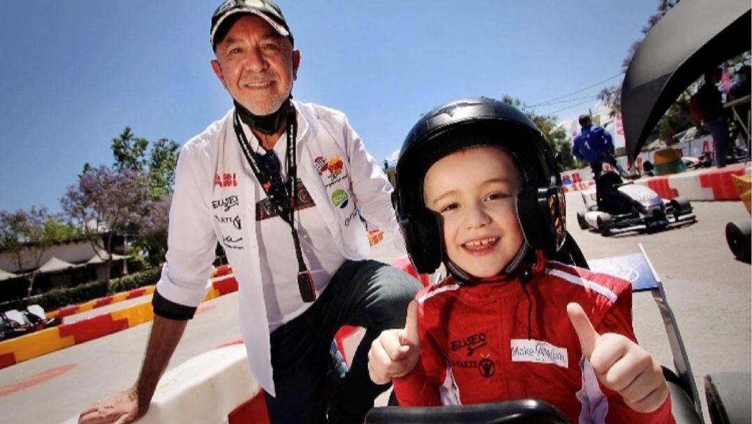Porsche ayuda a un niño chileno a cumplir su sueño de ser piloto de carreras