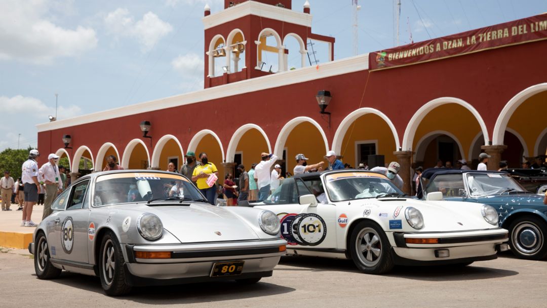 Porsche en el Rally Maya: un triunfo muy familiar