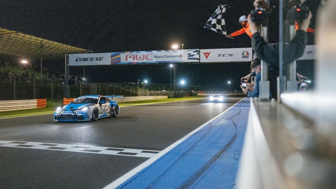 Porsche Carrera Cup Italia, Tauscher è il dominatore del sabato a Misano