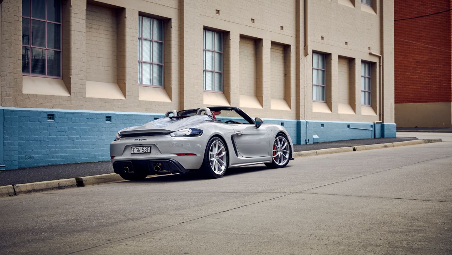 Product Highlights: Hungry for every curve – The 718 Spyder