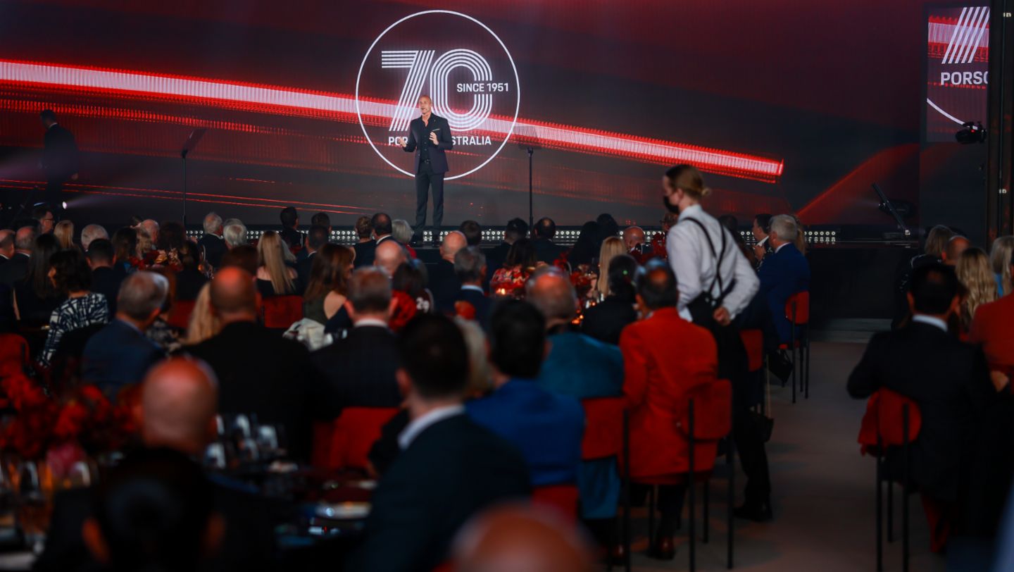 Gala-Veranstaltung zum 70-jährigen Bestehen von Porsche in Australien, 2021, Porsche AG
