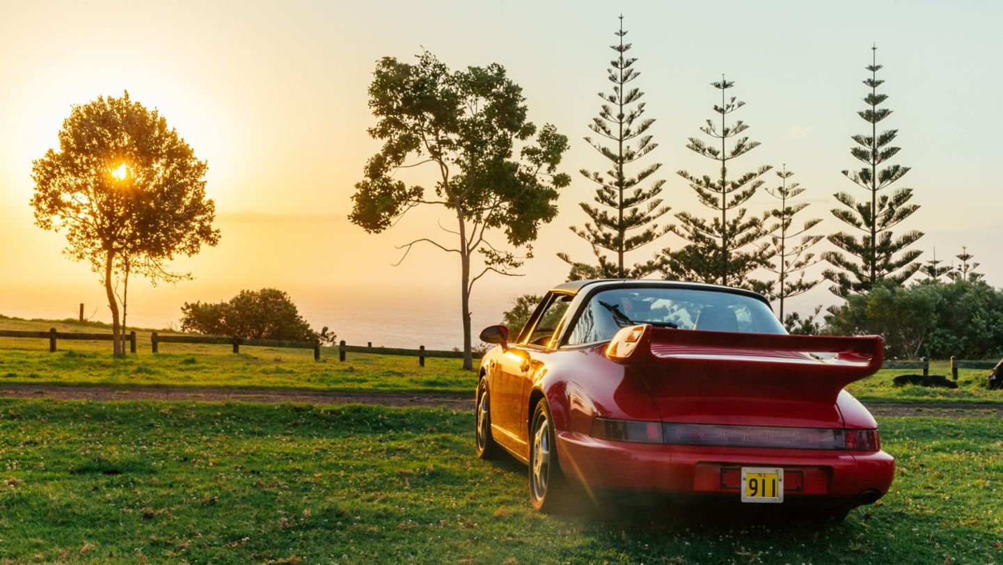 Duncan Sanderson, 911 Targa (Typ 964), Norfolkinsel, Australien, 2018, Porsche AG